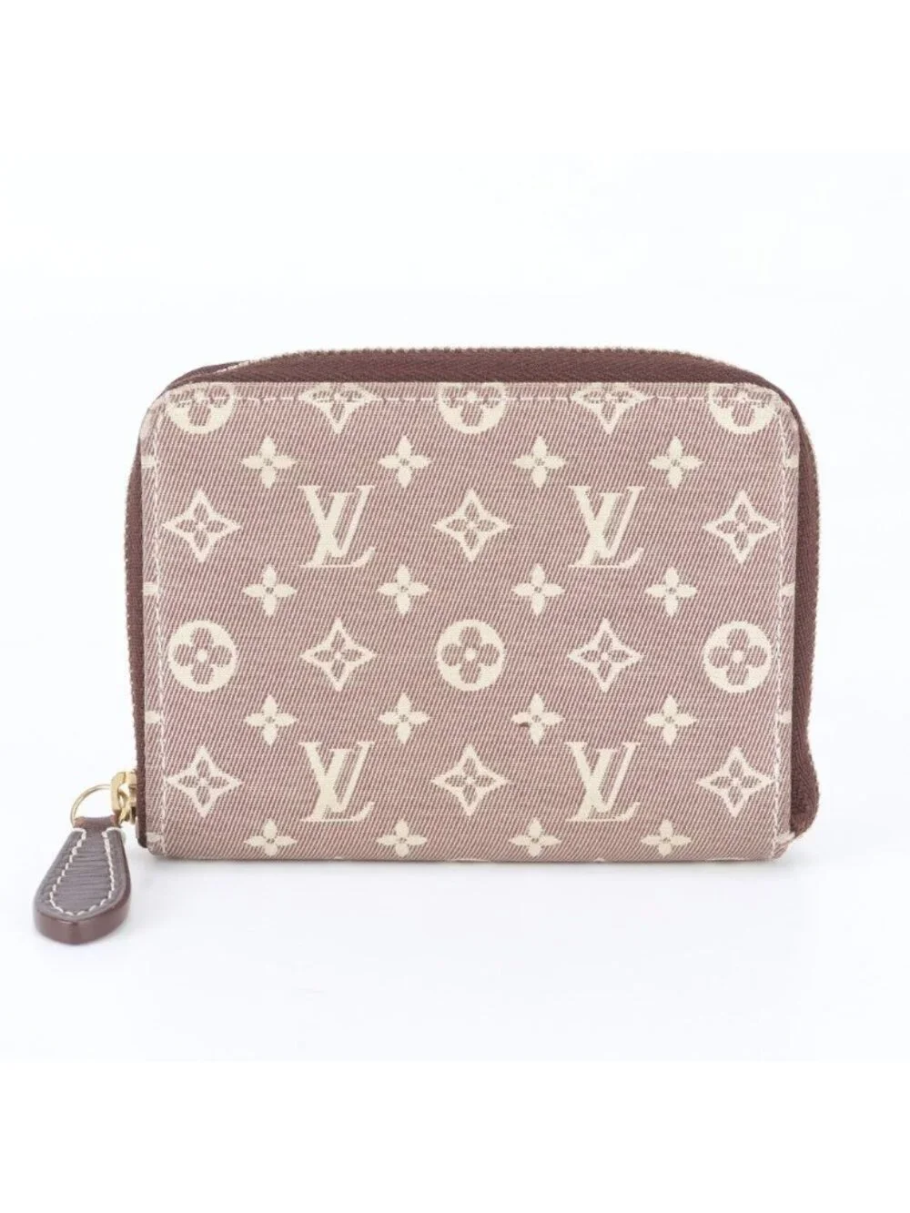 Louis Vuitton Monogram Idylle Zippy Coin Purse Leather Compact Wallet